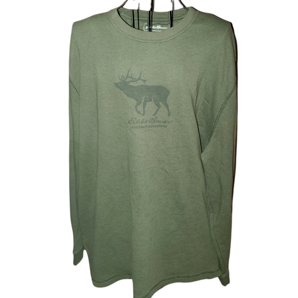 Eddie Bauer Long Sleeve Men's Thermal Size TXL